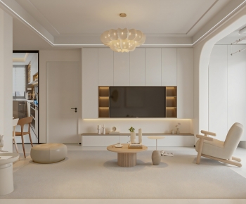 Modern A Living Room-ID:456140048