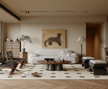 Modern A Living Room-ID:703722004