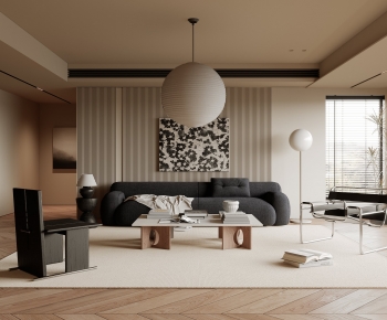 Modern A Living Room-ID:723814016