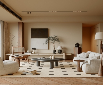 Modern A Living Room-ID:662544973