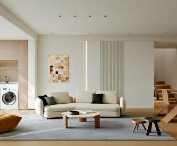 Modern A Living Room-ID:730658054