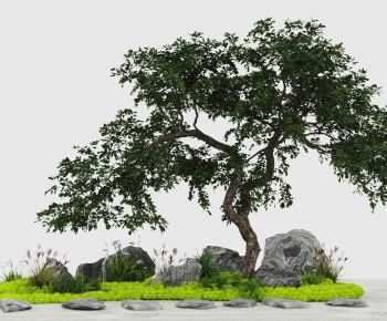 New Chinese Style Tree-ID:695365911