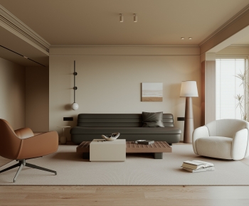 Modern A Living Room-ID:219959974