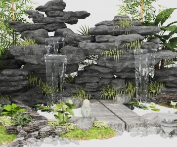 New Chinese Style Garden-ID:618894102