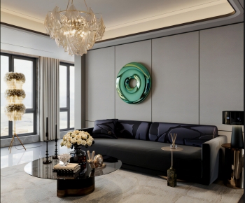 Modern A Living Room-ID:577290065