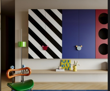 Modern A Living Room-ID:313285118