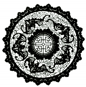 凹凸黑白-ID:110924966