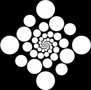 凹凸黑白古典花纹-ID:686110022