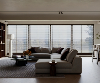 Modern A Living Room-ID:699229965