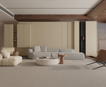 Modern A Living Room-ID:455154904