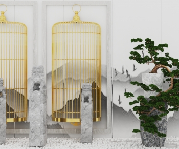 New Chinese Style Garden-ID:958287007