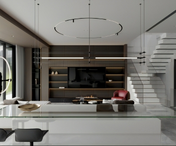 Modern A Living Room-ID:150310999