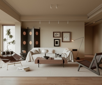 Modern A Living Room-ID:490019348