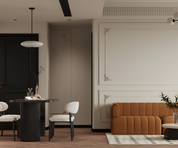 French Style A Living Room-ID:614033942