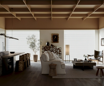 Modern A Living Room-ID:424794919