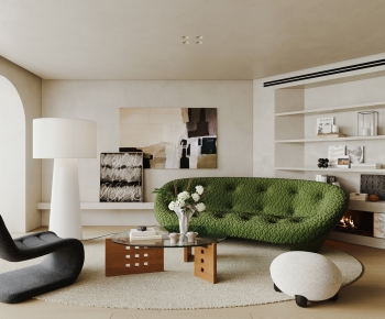 Modern A Living Room-ID:653310069