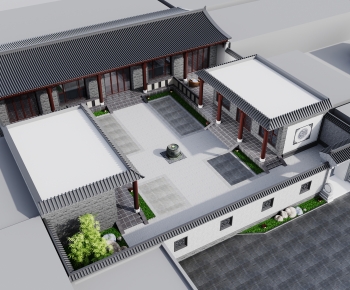 Chinese Style Courtyard/landscape-ID:924402951