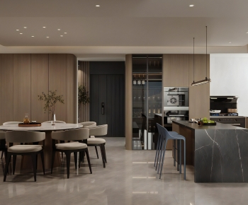 Modern Dining Room-ID:712575913