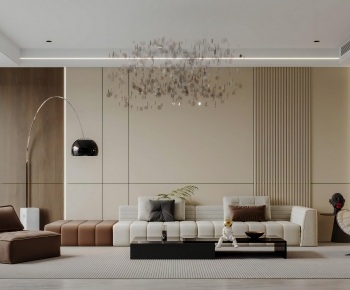 Modern A Living Room-ID:765349957