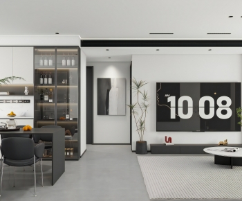 Modern A Living Room-ID:580241925