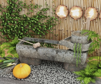 New Chinese Style Garden-ID:866554021