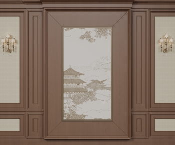 French Style TV Wall-ID:374077083