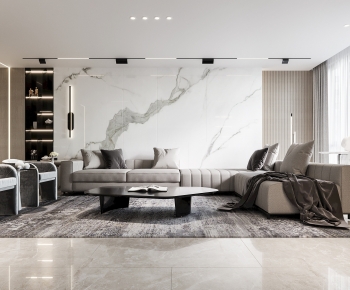 Modern A Living Room-ID:946830039