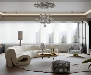 French Style A Living Room-ID:902331115