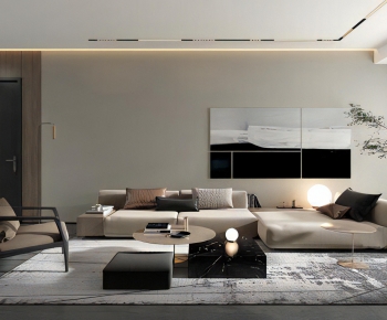 Modern A Living Room-ID:446362972