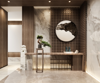 New Chinese Style Hallway-ID:273857129