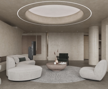 Wabi-sabi Style Exhibition Hall-ID:792459963