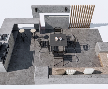 Modern Outdoor Tables And Chairs-ID:806760079