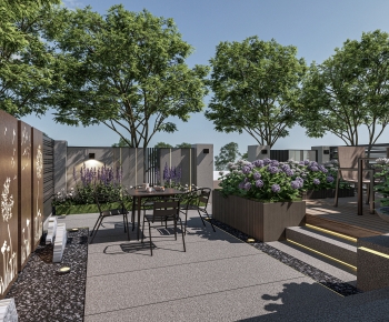 Modern Courtyard/landscape-ID:128290781