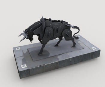 New Chinese Style Sculpture Sketch-ID:874696021