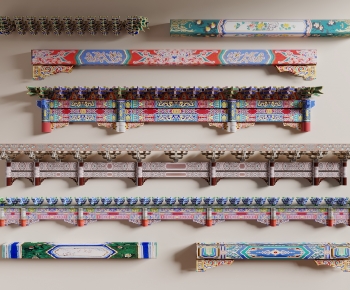 Chinese Style Building Component-ID:735980993