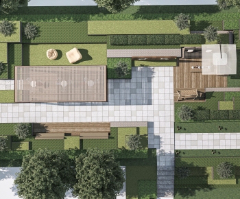 Modern Courtyard/landscape-ID:463532928