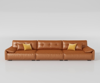 Modern Three-seat Sofa-ID:644669588