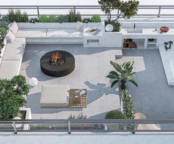 Modern Courtyard/landscape-ID:796880969