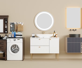 Modern Bathroom Cabinet-ID:855225093