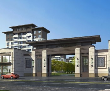 New Chinese Style Gate-ID:457940165