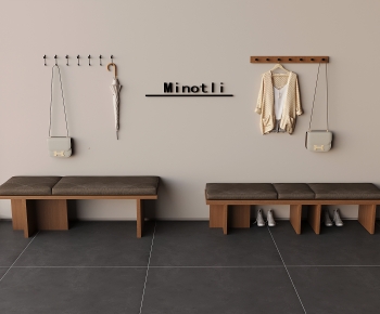 Modern Stool For Changing Shoes-ID:503858097