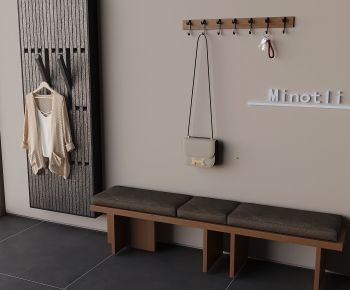 Modern Stool For Changing Shoes-ID:478374966