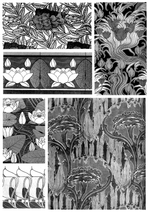 Chinese Style Classical StyleBump Black And White