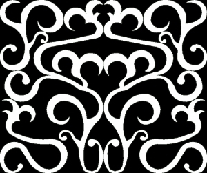 Chinese Style Classical StyleBump Black And White