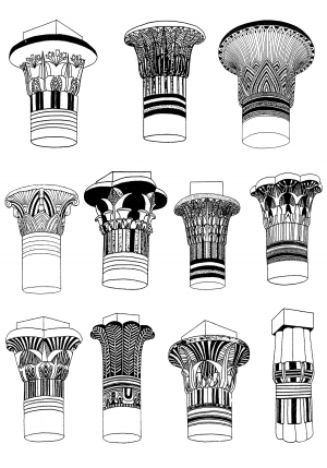 Chinese Style Classical StyleBump Black And White