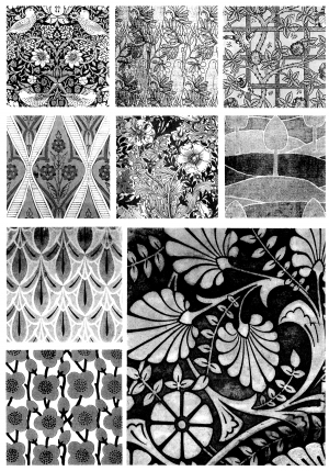 Chinese Style Classical StyleBump Black And White