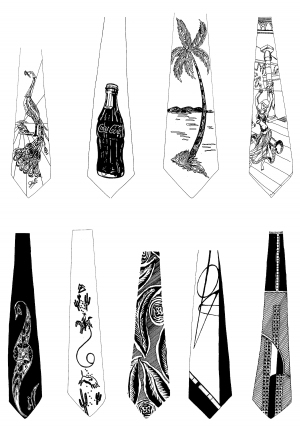 Chinese Style Classical StyleBump Black And White