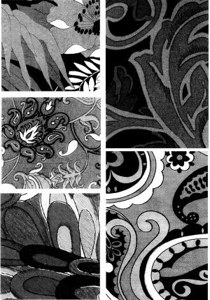 Chinese Style Classical StyleBump Black And White