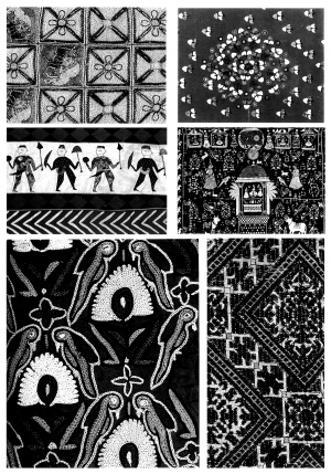 Chinese Style Classical StyleBump Black And White