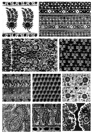 Chinese Style Classical StyleBump Black And White